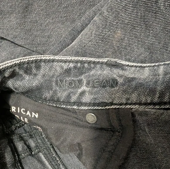 Charcoal Mom Jeans - Picture 2 of 5